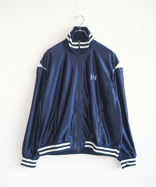 【723】メンズトラックジャケット Needles   Mサイズ Needles/ニードルズ Track Jacket - Tricot Sateen [アウター]｜MAPS