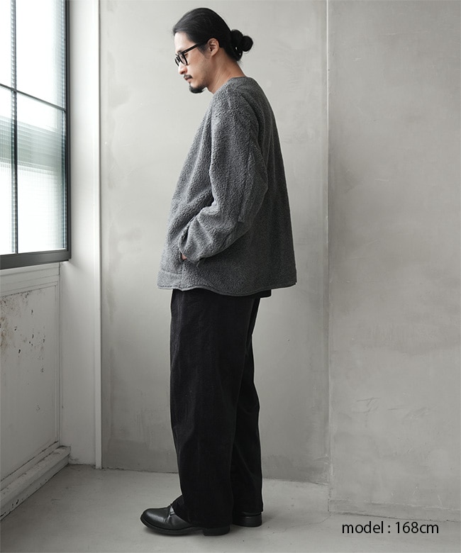 orSlow(オアスロウ)M-65 FISH TAIL COAT LINER (CHARCOAL GRAY