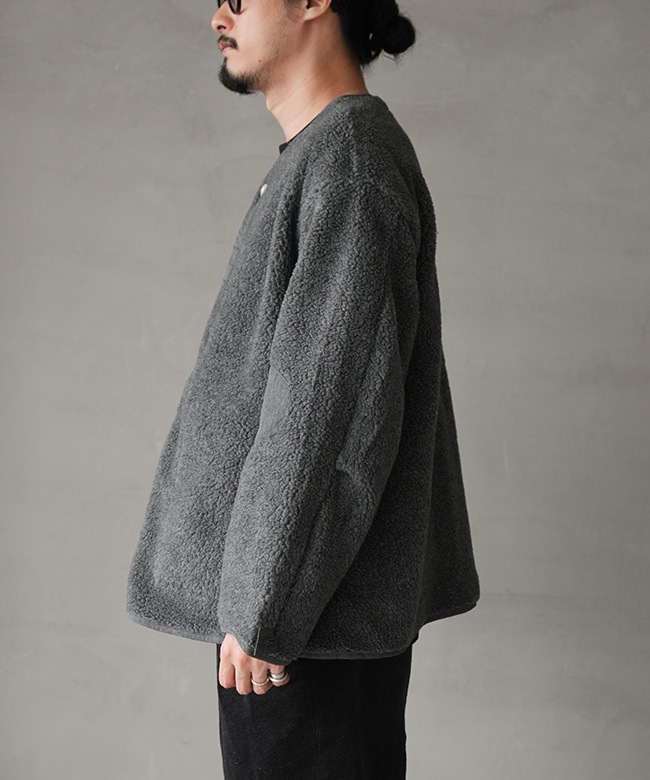 orSlow(オアスロウ)M-65 FISH TAIL COAT LINER (CHARCOAL GRAY