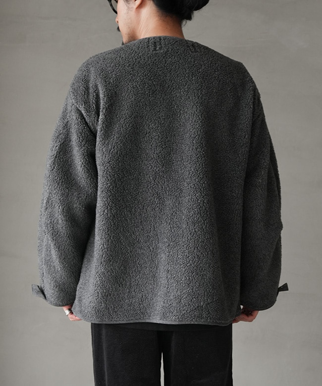 orSlow(オアスロウ)M-65 FISH TAIL COAT LINER (CHARCOAL GRAY