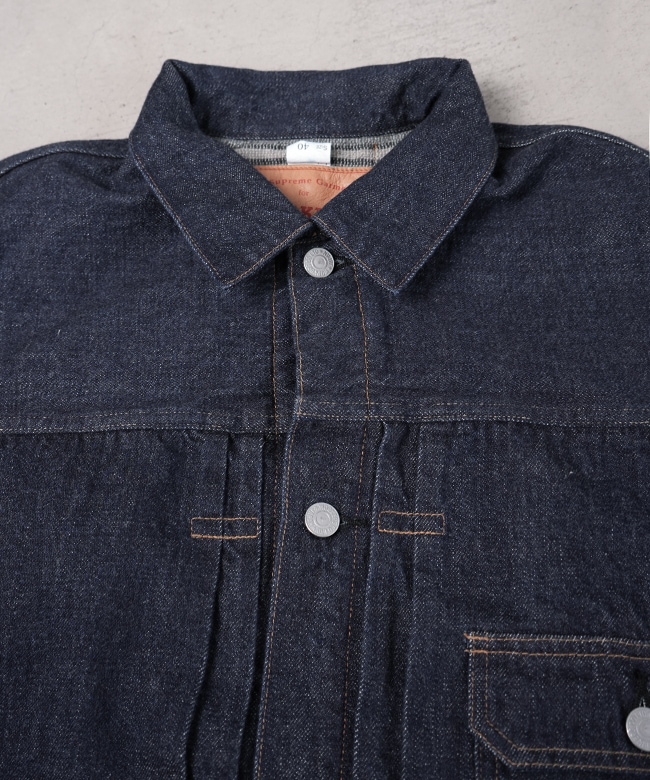 SARCASTIC DENIM JACKET オリジナルブランケット裏地 SARCASTIC DENIM JACKET オリジナルブランケット裏地