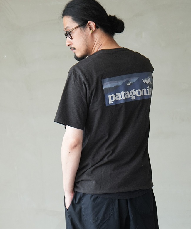 双三元豊 パタゴニア Patagonia メンズ・ボードショーツ・ロゴ・ポケット