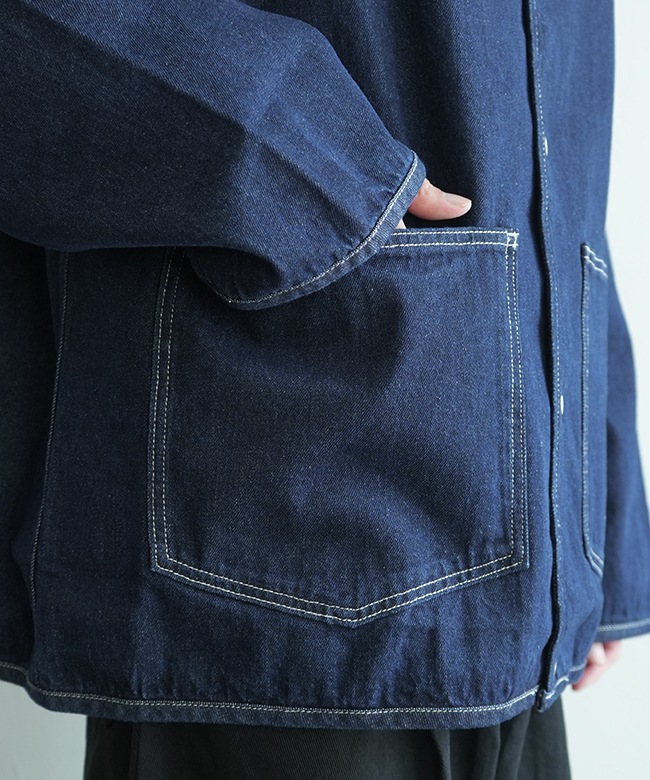 ◇[DT-B0400DNS]DANTON(ダントン)DENIM SHIRT JACKET デニムシャツ