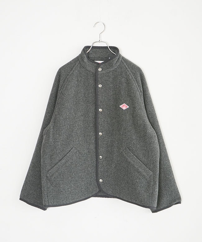 ◇[DT-A0715WLP]DANTON(ダントン) WOOL LIGHT PILE STAND COLLAR