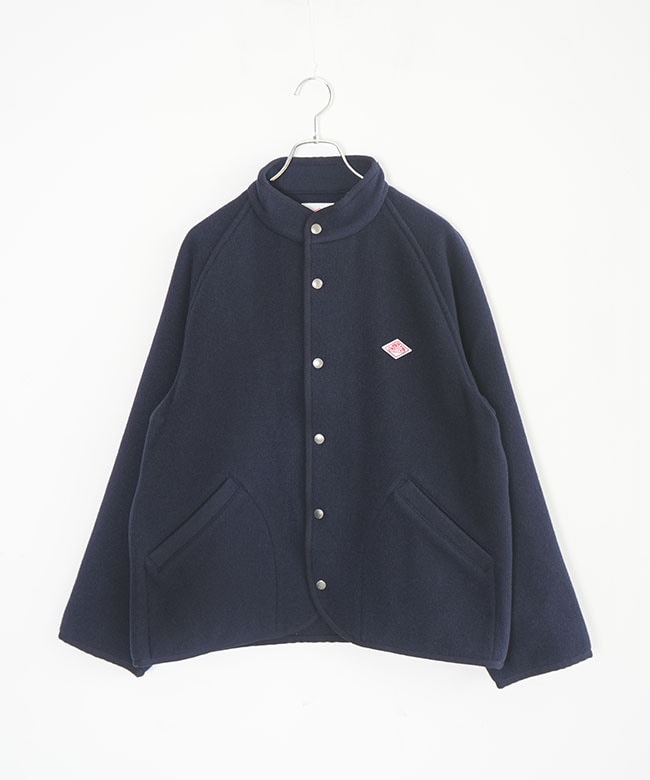 ◇[DT-A0715WLP]DANTON(ダントン) WOOL LIGHT PILE STAND COLLAR