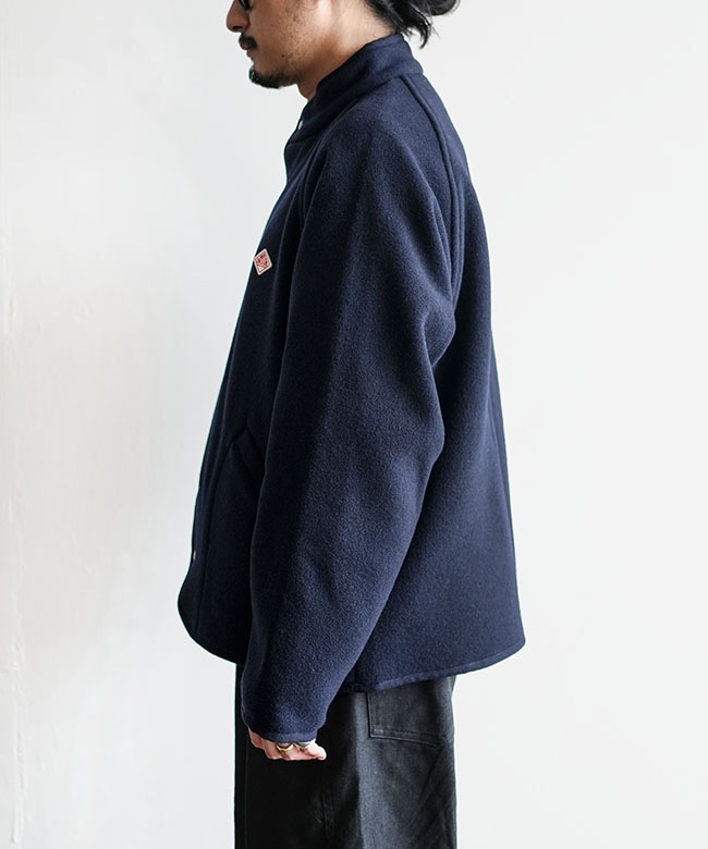 ◇[DT-A0715WLP]DANTON(ダントン) WOOL LIGHT PILE STAND COLLAR