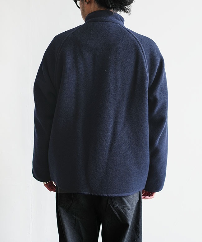 ◇[DT-A0715WLP]DANTON(ダントン) WOOL LIGHT PILE STAND COLLAR
