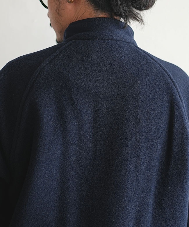 ◇DANTON(ダントン) WOOL LIGHT PILE STAND COLLAR JACKET ウール