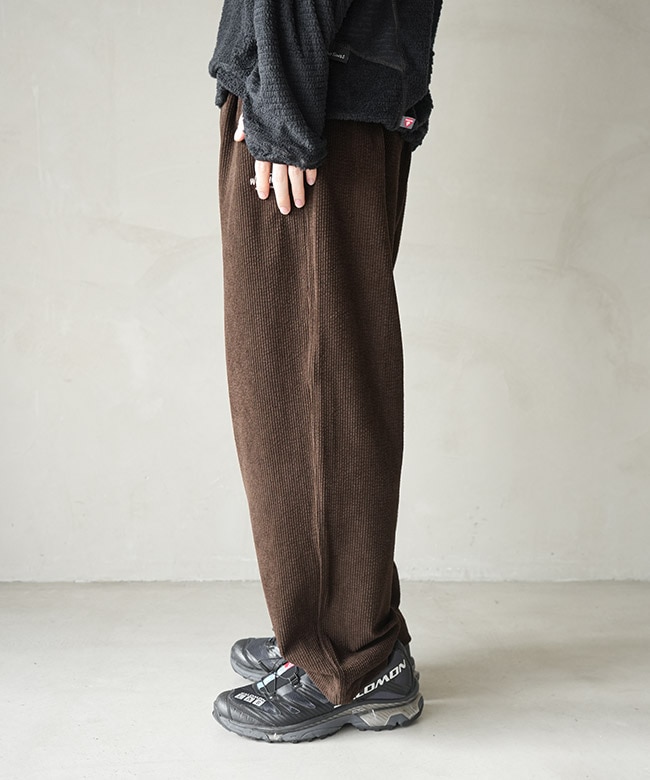 OUTLAX コーデュロイ フルジップ パンツ L OUTLAX コーデュロイ