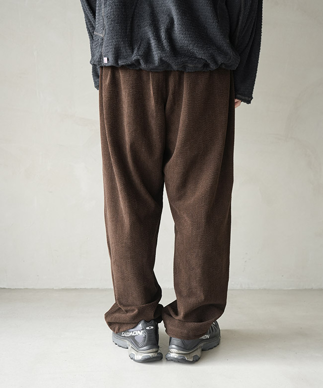 WT25165SK]WILD THINGS(ワイルドシングス) CORDUROY LAX PANTS