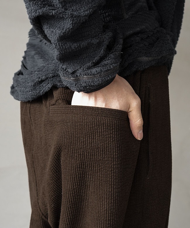 WT25165SK]WILD THINGS(ワイルドシングス) CORDUROY LAX PANTS