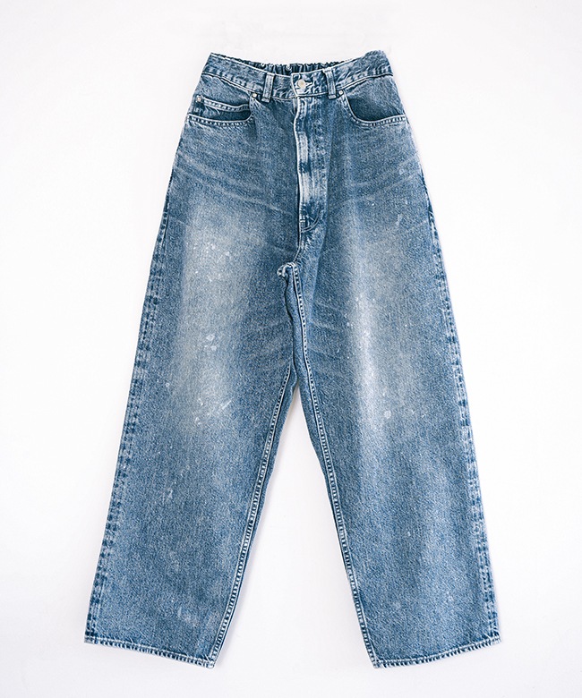 rumi様　〜専用〜 D12500]tsuzuli(ツヅリ) EZ 5P PANTS INDIGO DENIM (ACID WASH) パンツ