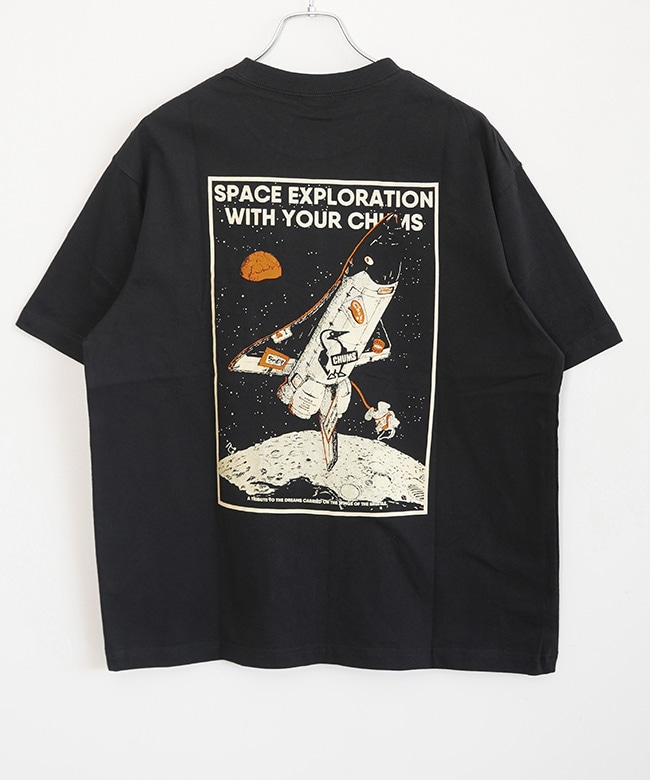 チャベポムページ CHUMS(チャムス) Space Booby Spaceship Pocket T-Shirt スペース