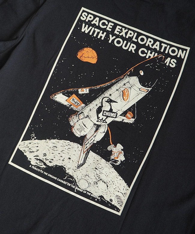 SALE 30%OFF】CHUMS(チャムス) Space Booby Spaceship Pocket T-Shirt 