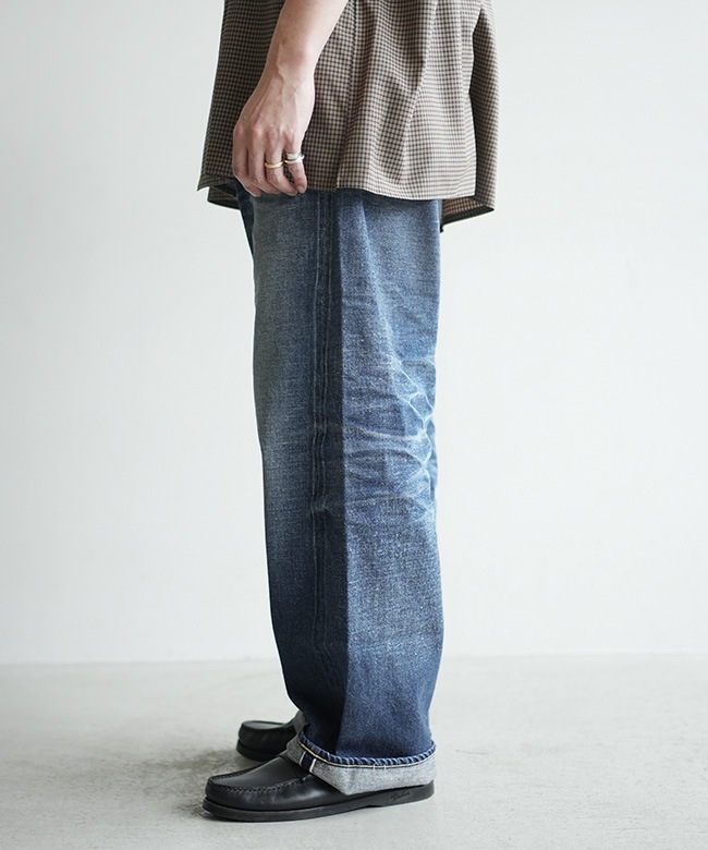 SALE 20%OFF】gold(ゴールド)RECYCLED WASTE SUVIN COTTON YARN 11.5oz