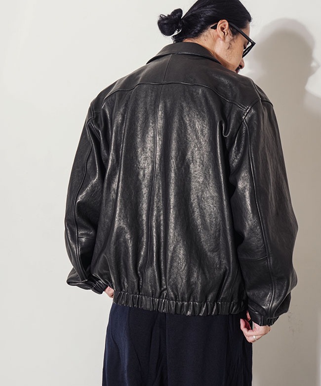 ANOTHER OFFICE(アナザーオフィス) Huge Lambskin Blouson ヒュージ