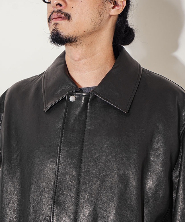 ANOTHER OFFICE(アナザーオフィス) Huge Lambskin Blouson ヒュージ