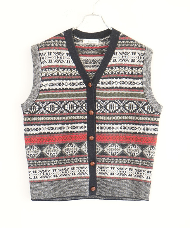 THE SHINZONE(ザ シンゾーン) FAIR ISLE VEST フェアアイルベスト