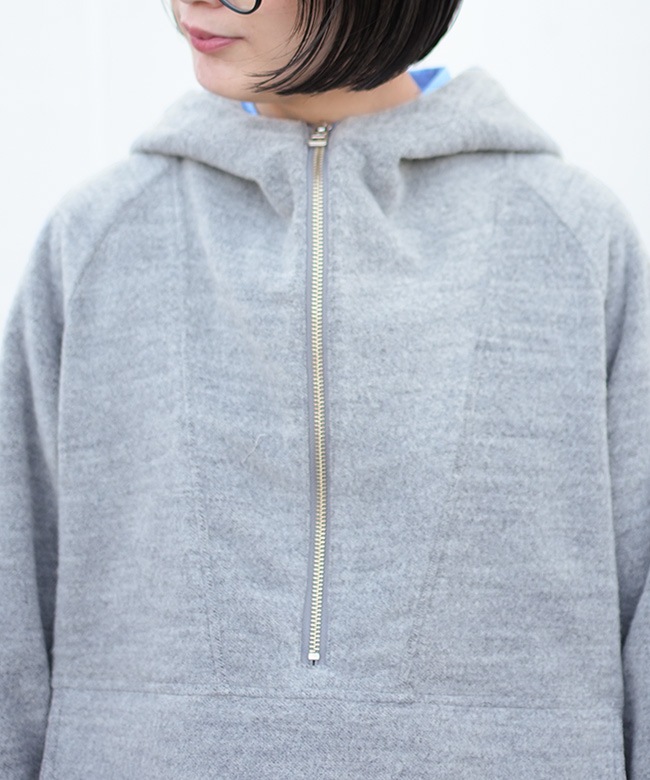 SALE 50%OFF】[MEY-1902]MEYAME(メヤメ) WOOL ANORAK パーカー [2412p 