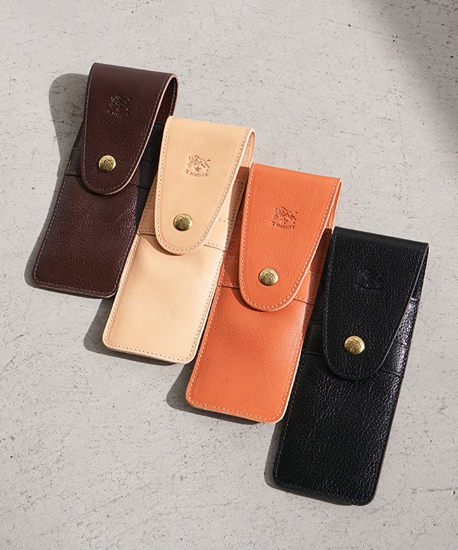 ◇【国内正規販売店】(411235)IL BISONTE(イルビゾンテ)レザーフラップ