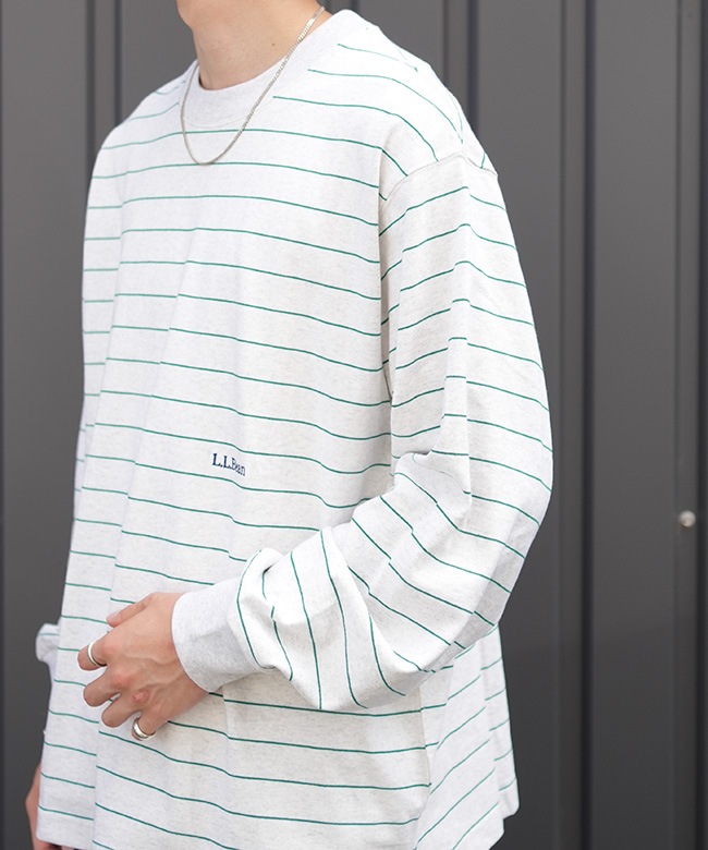 5475-1033]L.L.Bean(エルエルビーン) UnionLong-SleeveStripeTee