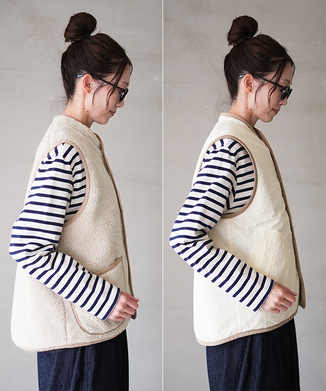 SALE 20%OFF】[7254V-001]NATURAL LAUNDRY(ナチュラルランドリー)ボア