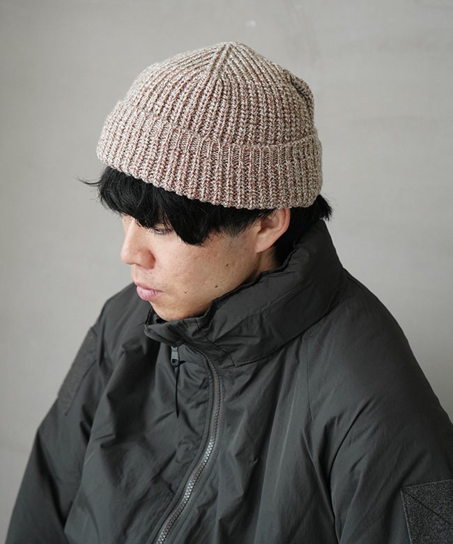 NN-H4704]nonnative(ノンネイティブ) DWELLER BEANIE WOOL YARN ニット