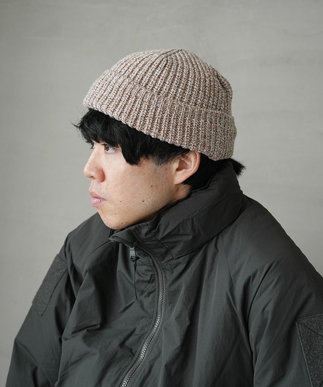 NN-H4704]nonnative(ノンネイティブ) DWELLER BEANIE WOOL YARN ニット