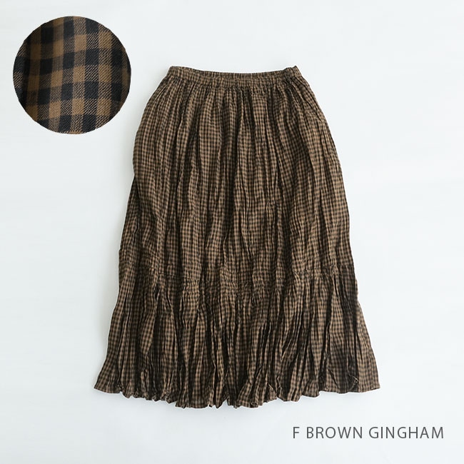 50%OFF】[230434]ICHI(イチ) インド製コットンスカート ボトムス  