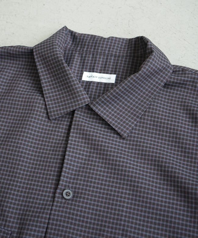 KAPTAIN SUNSHINE(キャプテンサンシャイン) Summer Wool Open Collar 