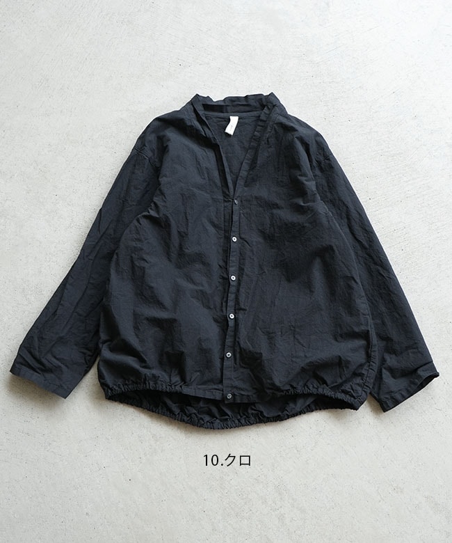 P81433]prit(プリット) コットンラミーシーチング近江晒加工 裾