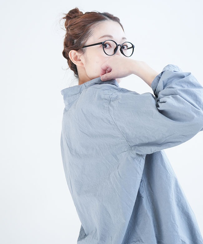 P81433]prit(プリット) コットンラミーシーチング近江晒加工 裾