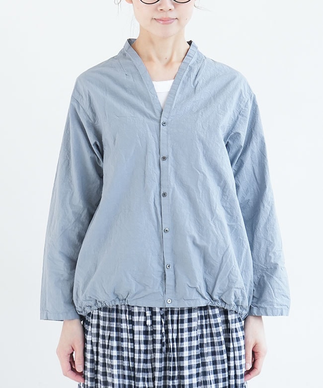 P81433]prit(プリット) コットンラミーシーチング近江晒加工 裾