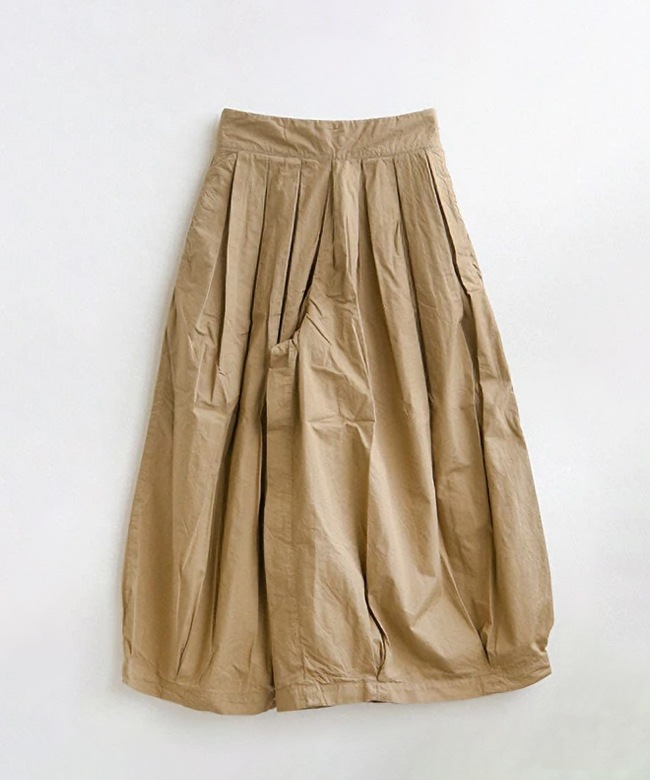 A21609]HARVESTY(ハーベスティ) 40コーマ糸ツイルサーカスキュロット