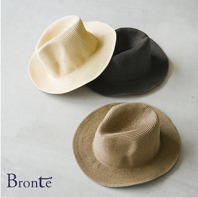 Ｂronte ペーパーコットン ハット Bronte / ID HATS (ブロンテ) 中折れペーパーハット