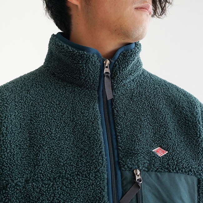 ◇DANTON(ダントン)INSULATION STAND COLLAR BOA JACKET(インシュ