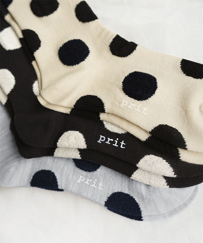 prit(プリット) ドットソックス 靴下 レッグウェア レディース 女性