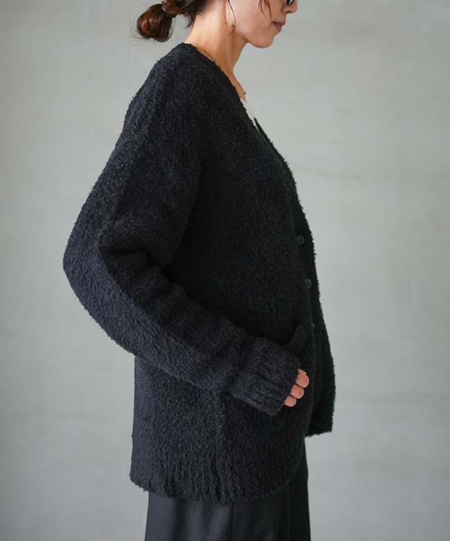 SALE 50%OFF】MIDIUMISOLID(ミディウミソリッド) フェザーヤーンロング