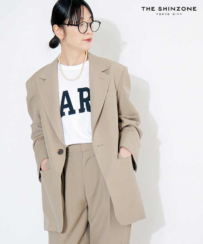 26SMSJK02]THE SHINZONE(ザ シンゾーン)OVERSIZED JACKET オーバー
