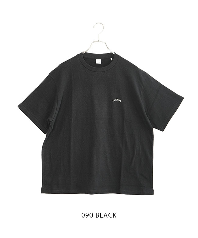 ORCIVAL(オーシバル/オーチバル) EMBROIDERY SHORT SLEEVE T-SHIRT T