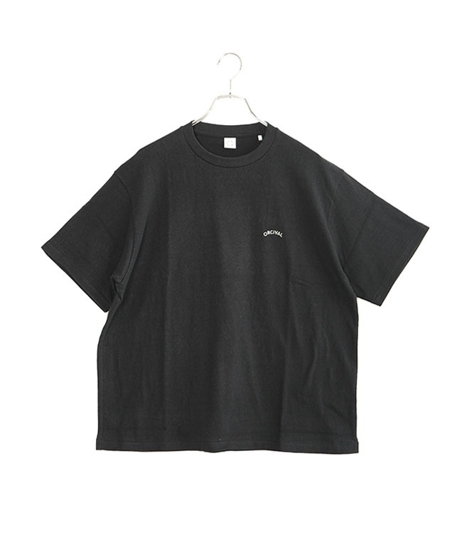 ORCIVAL(オーシバル/オーチバル) EMBROIDERY SHORT SLEEVE T-SHIRT T