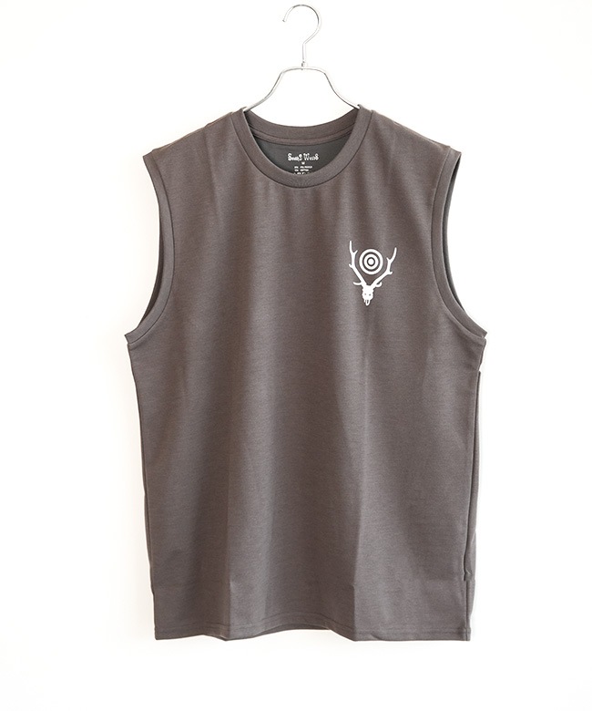 South2West8(サウスツーウエストエイト) Sleeveless Crew Neck Tee