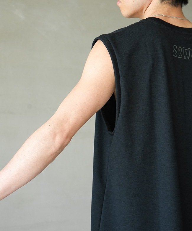 South2West8(サウスツーウエストエイト) Sleeveless Crew Neck Tee
