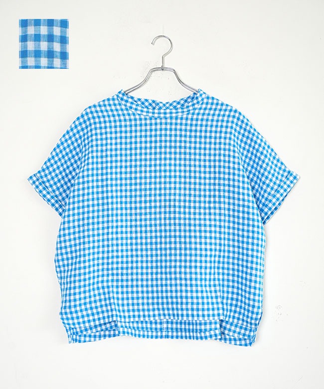NATURAL LAUNDRY(ナチュラルランドリー) 先染めリネンドルマンT