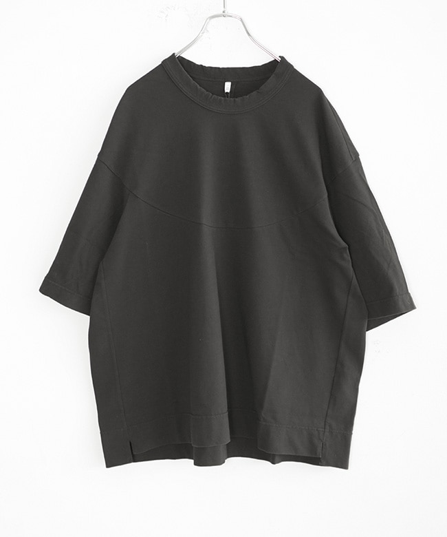 FIRMUM(フィルマム) 強撚コットンヘビー天竺 アークヨークT レディース