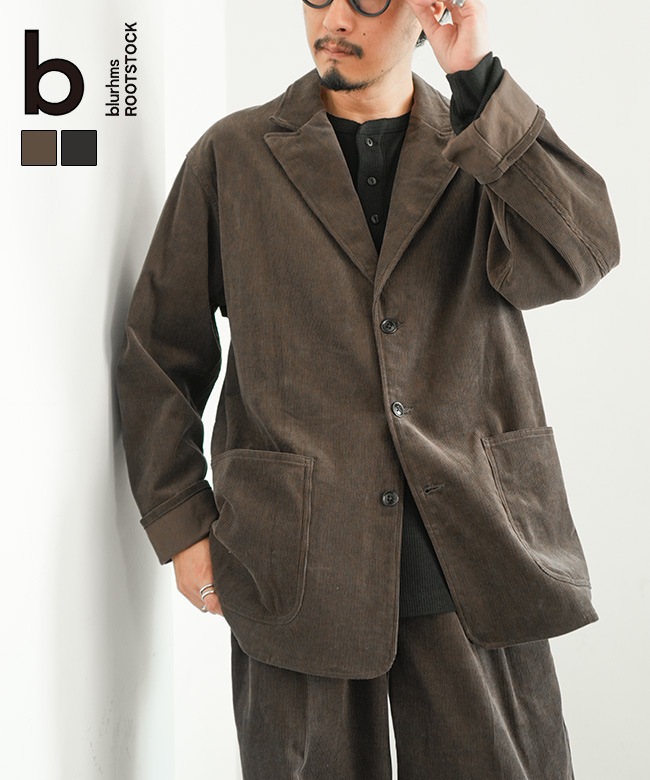 ジャケット・アウター blurhms rootstock blurhms ROOTSTOCK(ブラームスルーツストック) Corduroy Work 3B