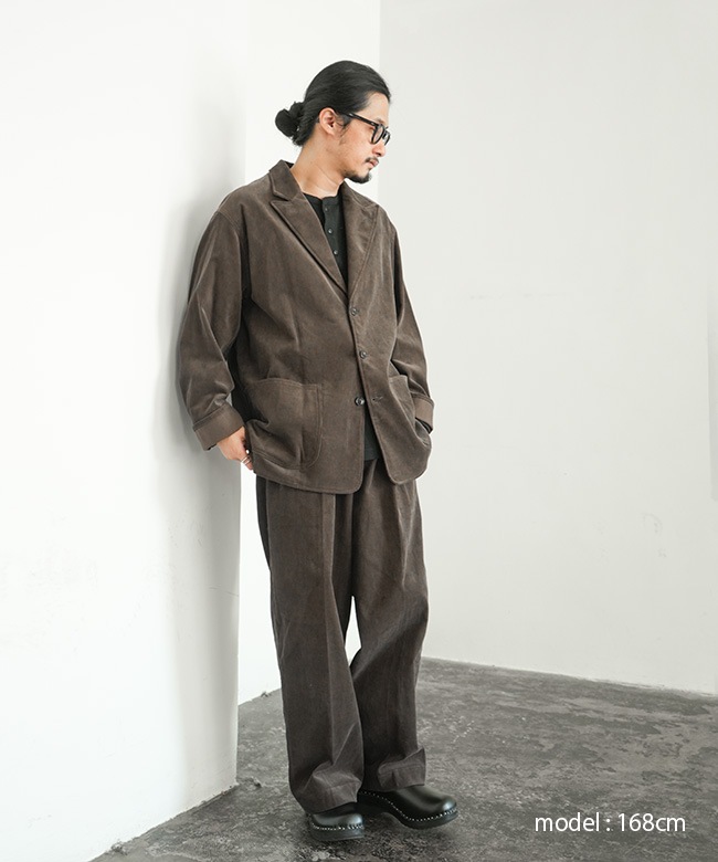 blurhms ROOTSTOCK(ブラームスルーツストック) Corduroy Work 3B