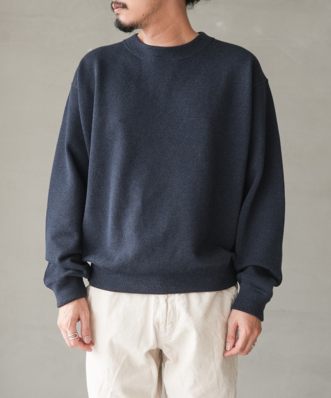 crepuscule (クレプスキュール)Co/Wo Moss Stitch P/O(モスステッチ