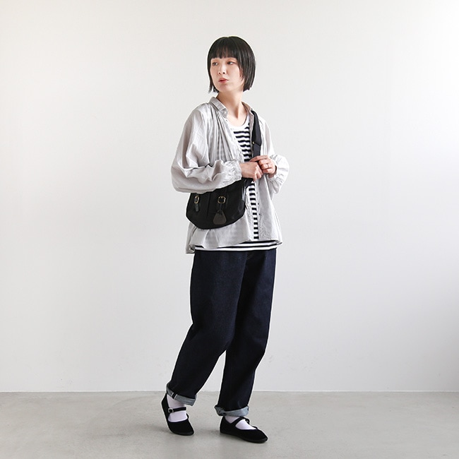 36-232X]Brocante(ブロカント) 60sローン グランロンシャツ【メール便