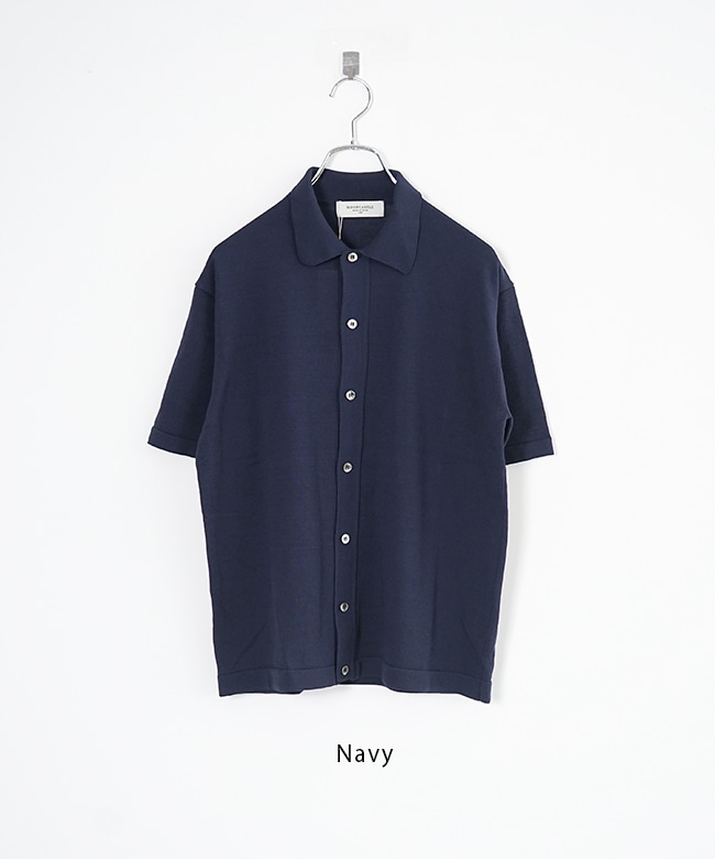 MOONCASTLE(ムーンキャッスル) ICE COTTON OPEN COLLAR SHIRT [M2308